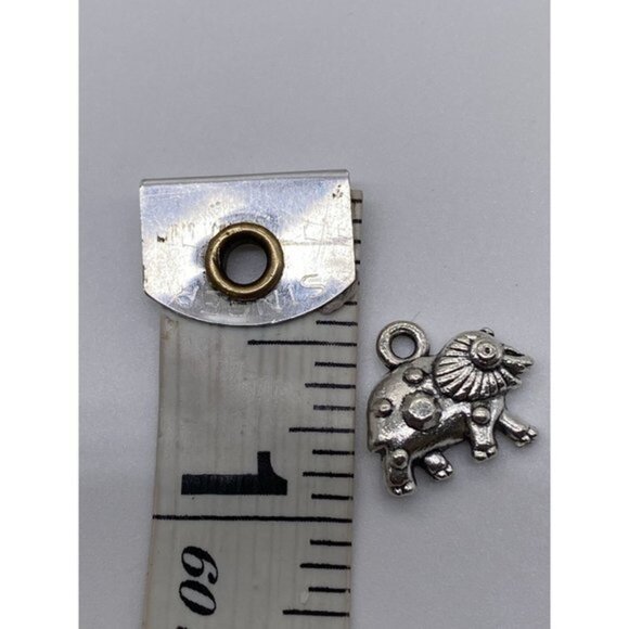 Animal Charm Pendant Tibetan Silver Tone Double Sided Pendant Item 3442 - Picture 4 of 4